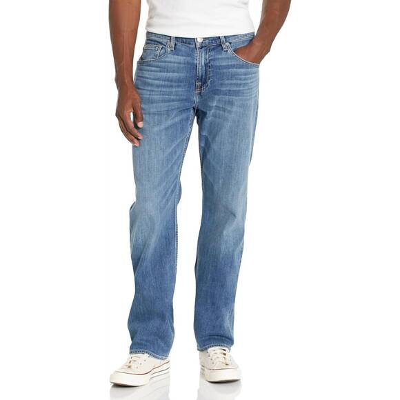 NEW 7 FOR ALL MANKIND austyn squiggle jeans in holston